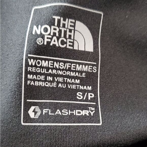 The North Face Black & Gray Diamond Pattern Flash Dry Leggings - Picture 5 of 5
